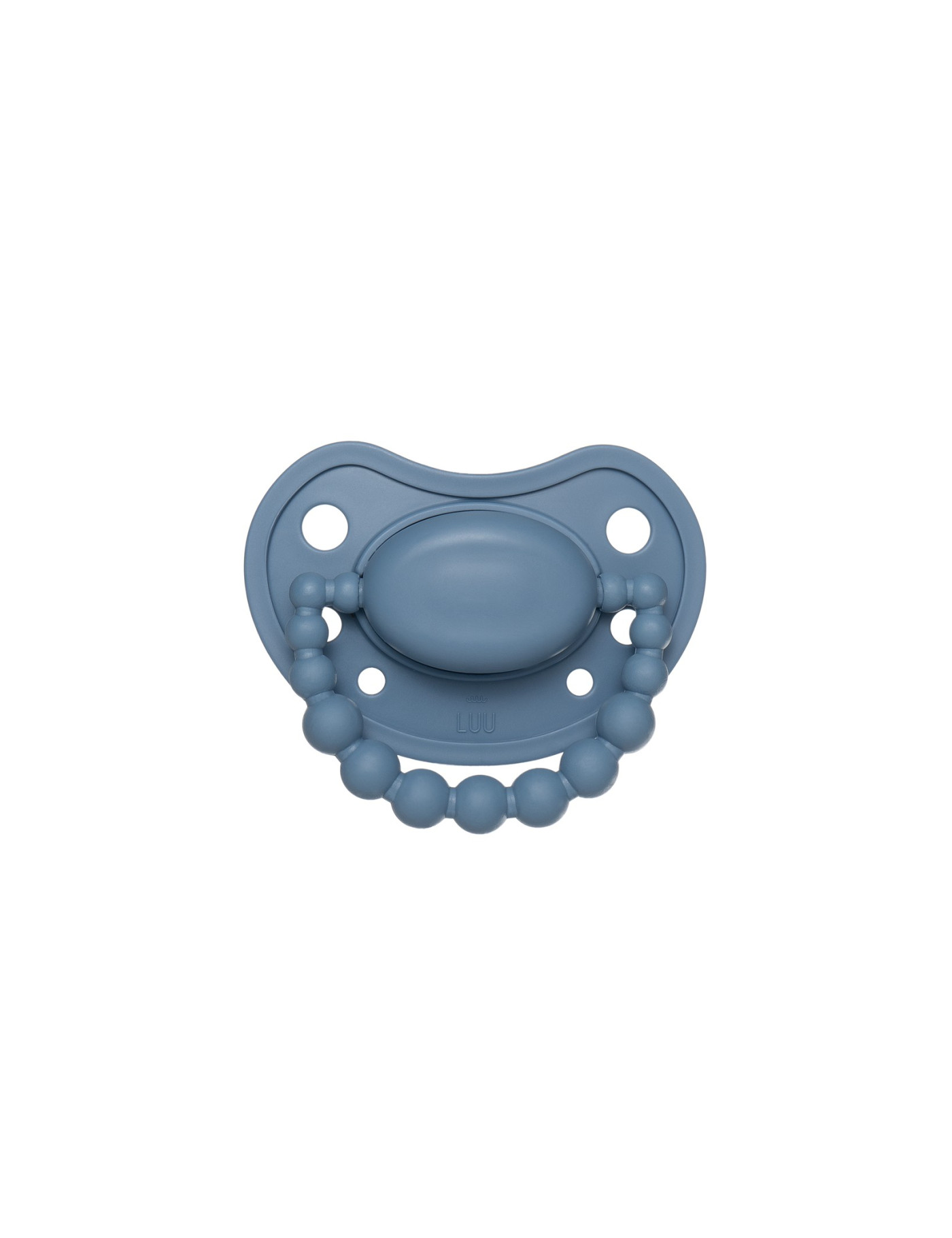 Smoczek pozycjonujący LUU Kids Cloudy Blue