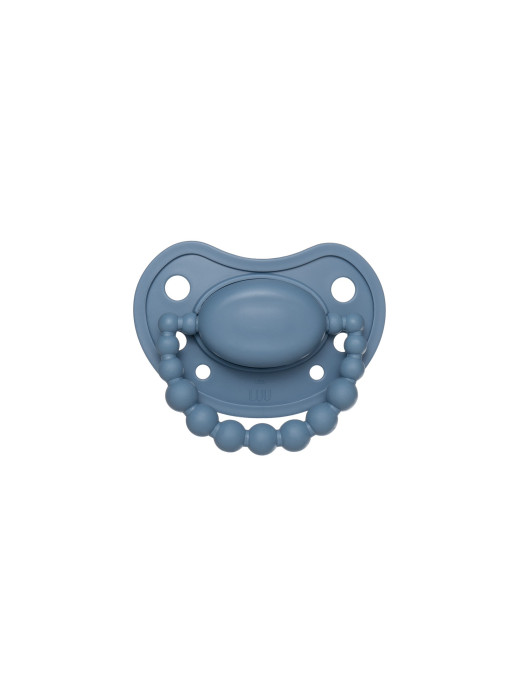 Smoczek pozycjonujący LUU Kids Cloudy Blue