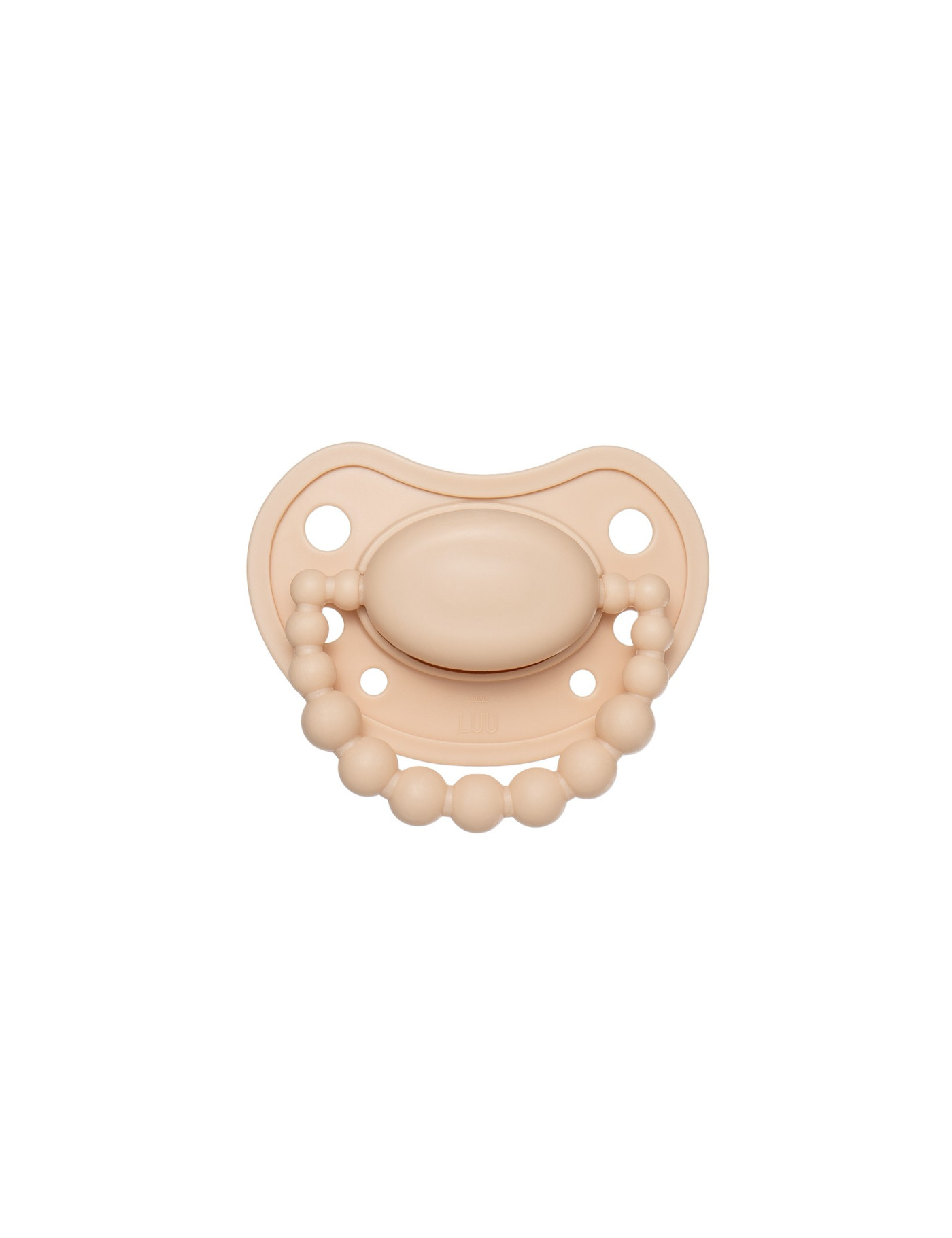Smoczek pozycjonujący LUU Kids Cookie Beige