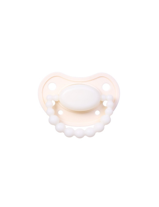 Świecący w ciemności smoczek LUU Kids American Cream Glow