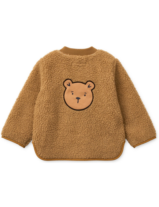 Kurtka teddy LORA GOLDEN CARAMEL Liewood