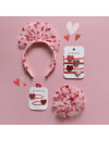 Zestaw gumek Love Heart Glitter Rockahula
