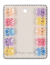 Zestaw spinek klipsów 10-pack mini flower Konges Slojd