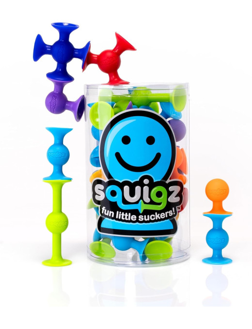 Fat Brain Toy, Klocki Przyssawki Squigz - Zestaw Startowy