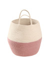 Lorena Canals Kosz dekoracyjny Zoco Ash Rose/Natural