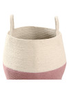 Lorena Canals Kosz dekoracyjny Zoco Ash Rose/Natural
