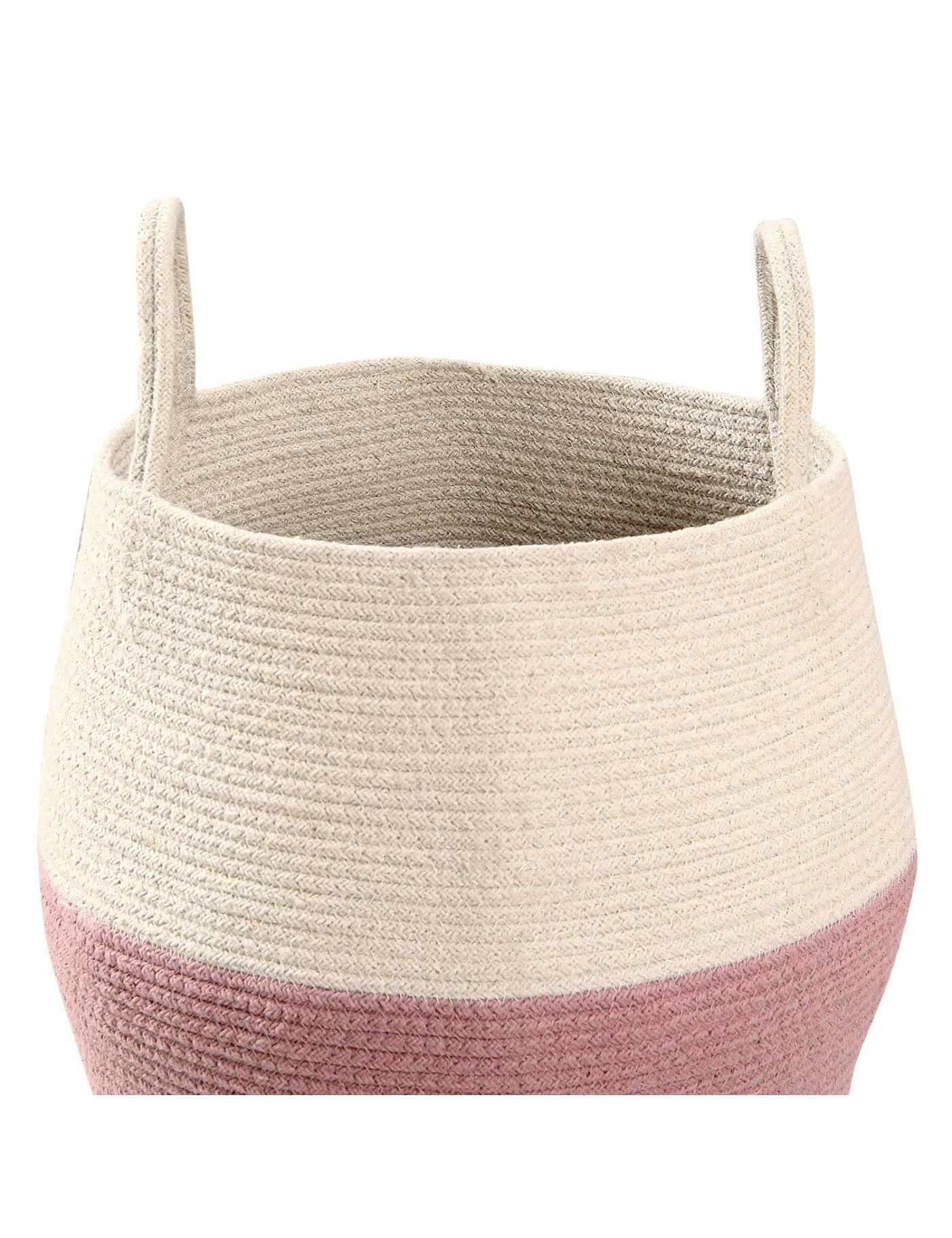 Lorena Canals Kosz dekoracyjny Zoco Ash Rose/Natural
