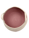 Lorena Canals Kosz dekoracyjny Zoco Ash Rose/Natural