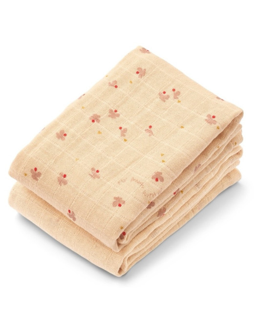 Muślinowe pieluszki Mini Butterfly / Apple Blossom Mix Liewood