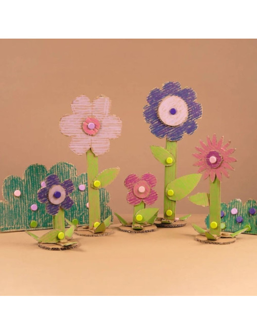 Ozdobne nakładki na śrubki Scru-Dot Makedo - Wild Things 36 el