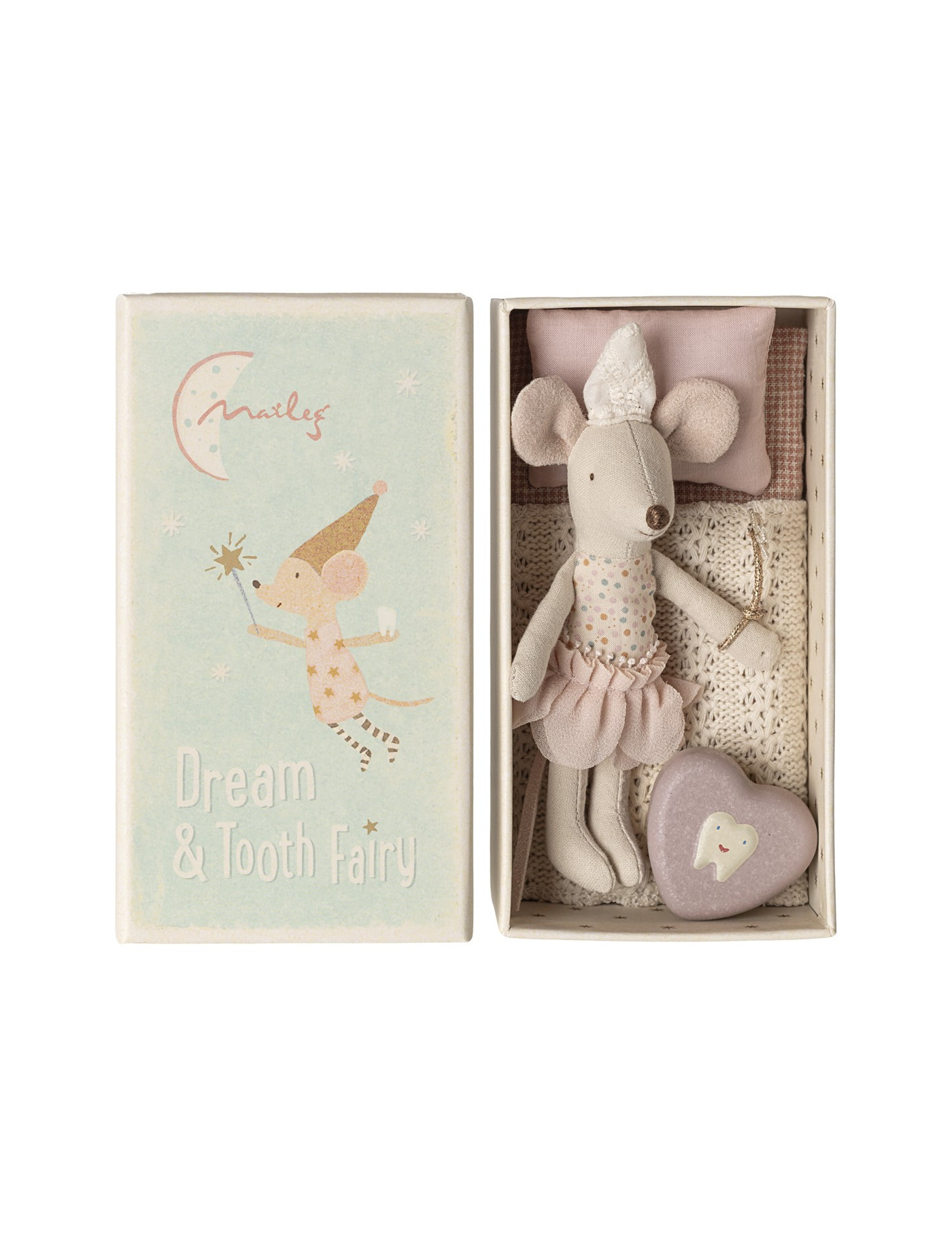 Tooth Fairy in Matchbox - młodsza siostrzyczka w pudełku zapałek Maileg
