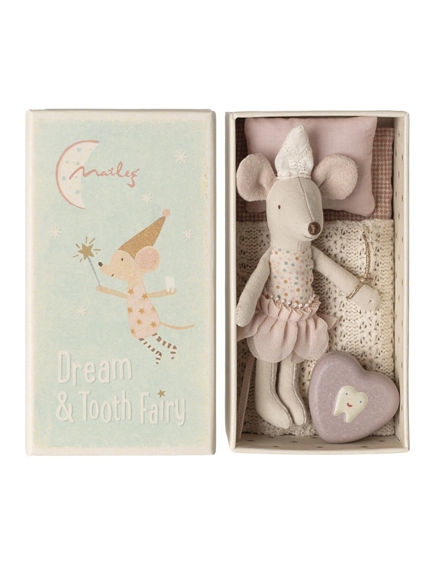 Tooth Fairy in Matchbox - młodsza siostrzyczka w pudełku zapałek Maileg