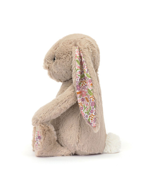 JellyCat – Króliczek Kwieciste Uszy Beżowy Blossom „Petal” 31 cm