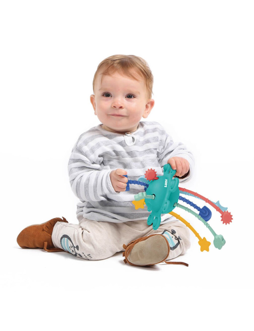 Manipulacyjna zabawka sensoryczna Pop-up Zippy – LUDI Manipulacyjna zabawka sensoryczna Pop-up Zippy – LUDI