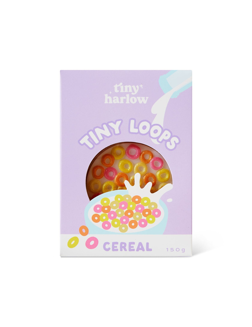Tiny Harlow, Tiny Tummies Magiczna miseczka i łyżeczka, Płatki śniadaniowe Tiny Harlow, Tiny Tummies Magiczna miseczka i łyżeczka, Płatki śniadaniowe