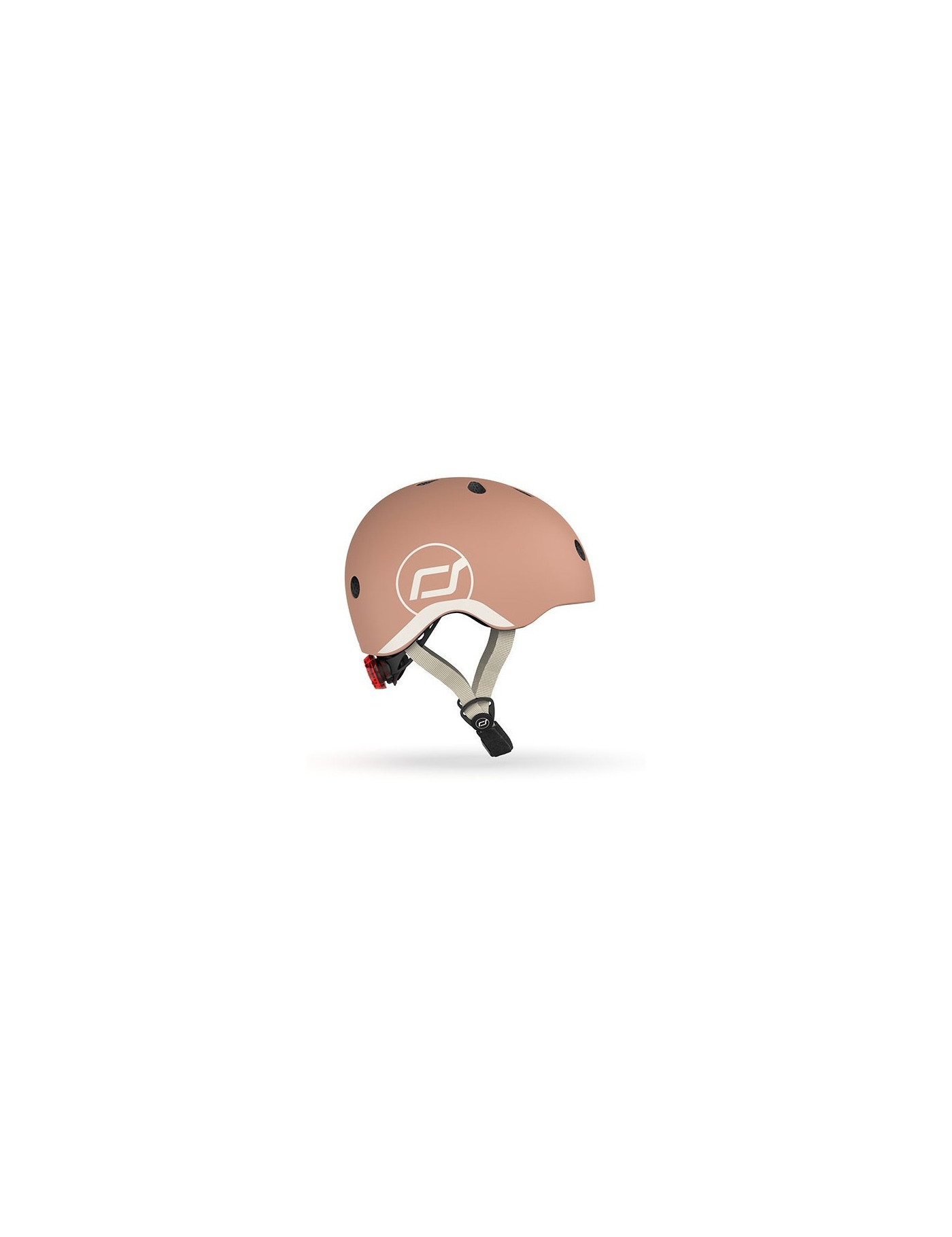 SCOOTANDRIDE Kask dla dzieci (XXS-S oraz S-M) Mocha