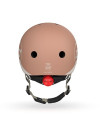 SCOOTANDRIDE Kask dla dzieci (XXS-S oraz S-M) Mocha