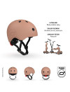 SCOOTANDRIDE Kask dla dzieci (XXS-S oraz S-M) Mocha