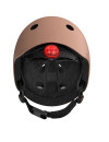 SCOOTANDRIDE Kask dla dzieci (XXS-S oraz S-M) Mocha