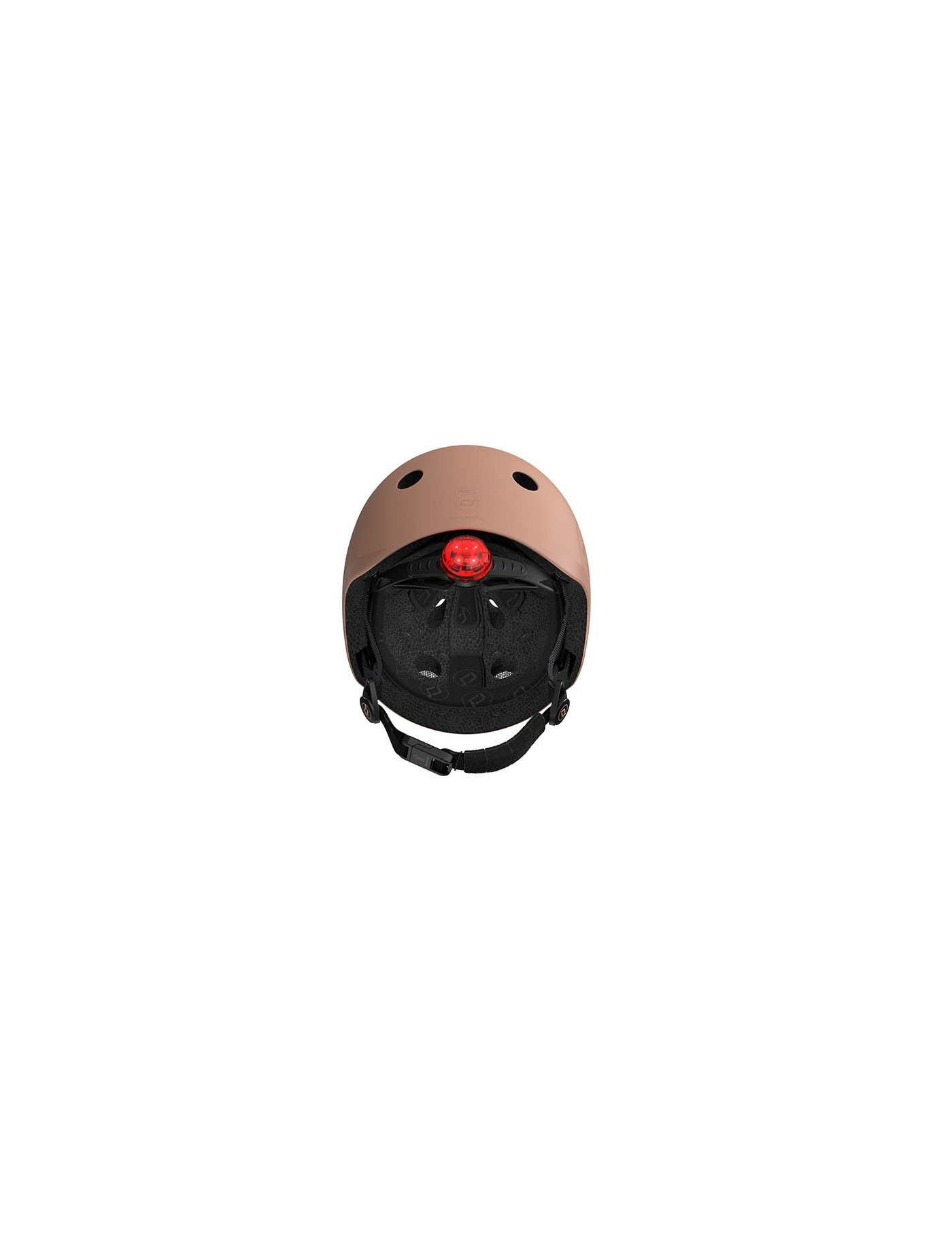 SCOOTANDRIDE Kask dla dzieci (XXS-S oraz S-M) Mocha