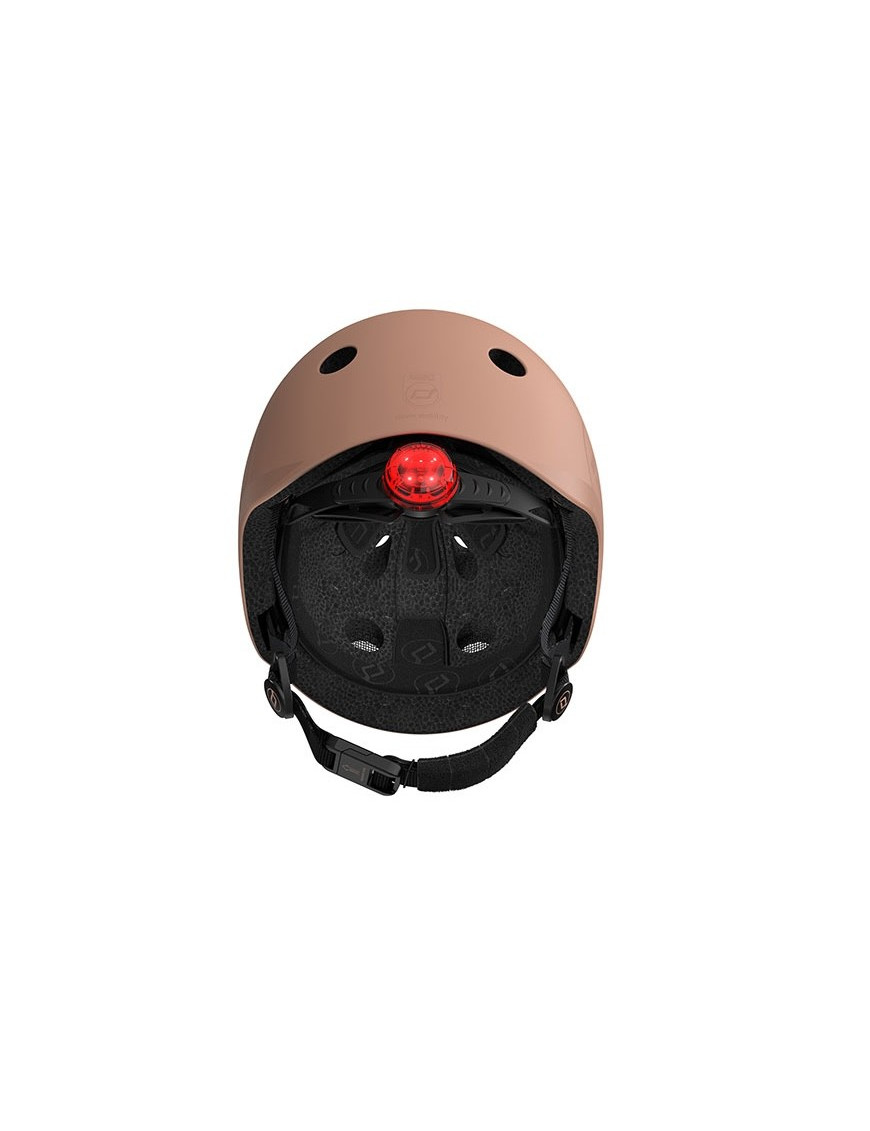 SCOOTANDRIDE Kask dla dzieci (XXS-S oraz S-M) Mocha