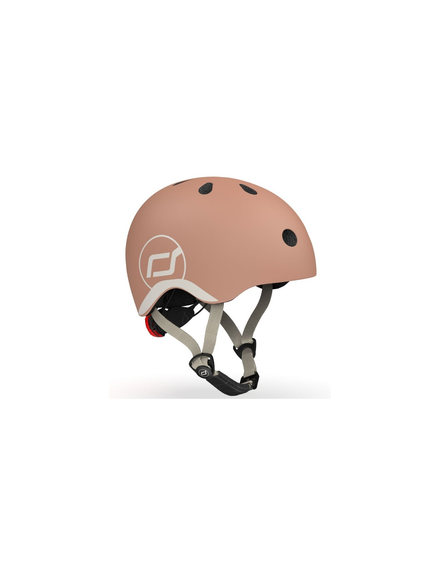 SCOOTANDRIDE Kask dla dzieci (XXS-S oraz S-M) Mocha