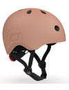 SCOOTANDRIDE Kask dla dzieci (XXS-S oraz S-M) Mocha
