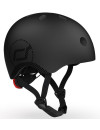 SCOOTANDRIDE Kask dla dzieci (XXS-S ,S-M oraz M-L) Black SCOOTANDRIDE Kask dla dzieci (XXS-S ,S-M oraz M-L) Black