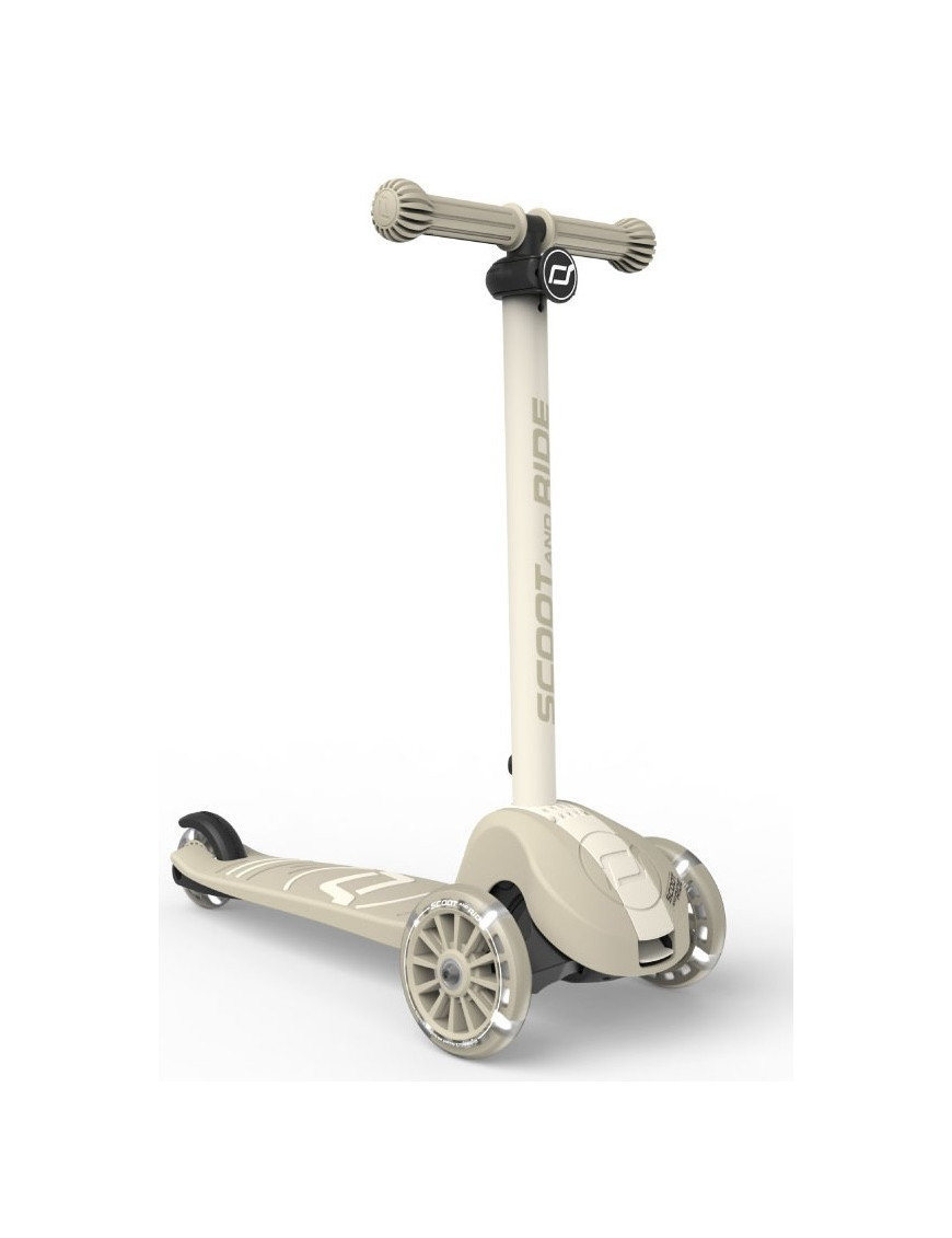 SCOOTANDRIDE Highwaykick 3S Hulajnoga z systemem sterowania 2w1 i kółkami LED składana 3+ Ash SCOOTANDRIDE Highwaykick 3S Hulajnoga z systemem sterowania 2w1 i kółkami LED składana 3+ Ash