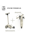 SCOOTANDRIDE Highwaykick 3S Hulajnoga z systemem sterowania 2w1 i kółkami LED składana 3+ Ash SCOOTANDRIDE Highwaykick 3S Hulajnoga z systemem sterowania 2w1 i kółkami LED składana 3+ Ash