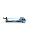 SCOOTANDRIDE Highwaykick 3S Hulajnoga z systemem sterowania 2w1 i kółkami LED składana 3+ Steel