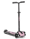 SCOOTANDRIDE Highwaykick 5 LED Hulajnoga trójkołowa balansowa ze świecącymi kółkami 5+ Rose