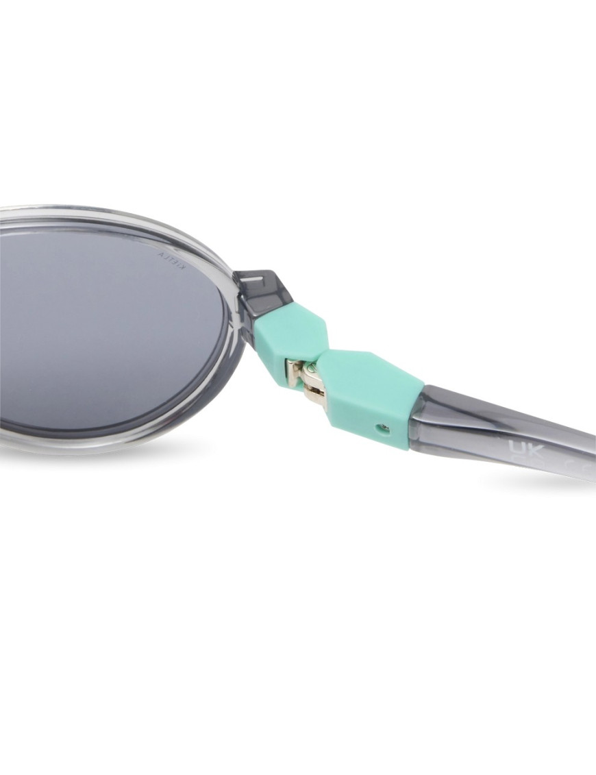 Elastyczne okulary przeciwsłoneczne POP Black/Lagoon KI ET LA