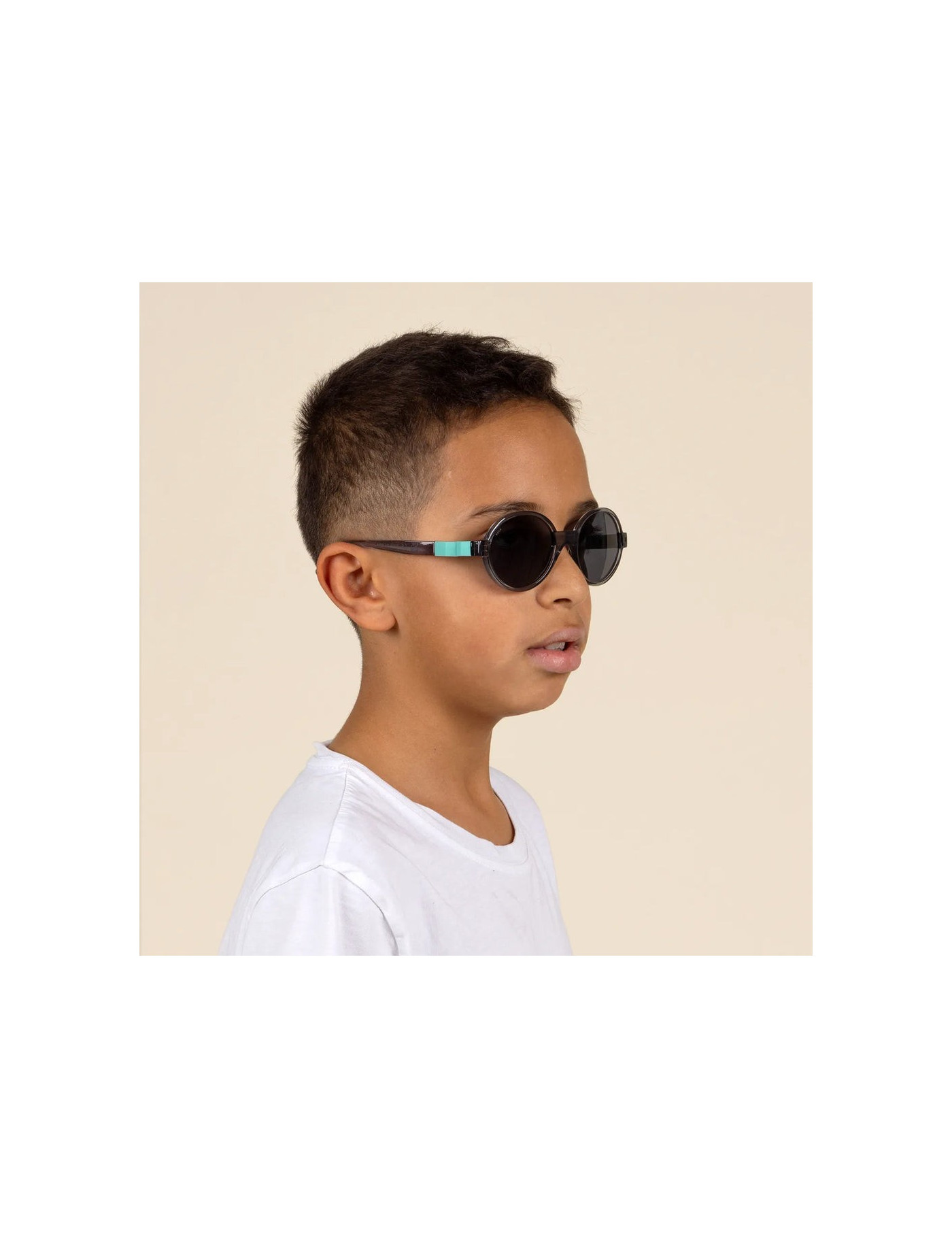 Elastyczne okulary przeciwsłoneczne POP Black/Lagoon KI ET LA