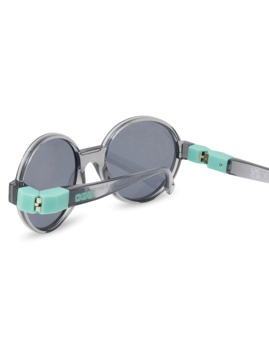 Elastyczne okulary przeciwsłoneczne POP Black/Lagoon KI ET LA