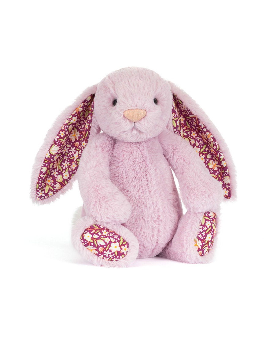 Jellycat króliczek lux liliowy 31 cm