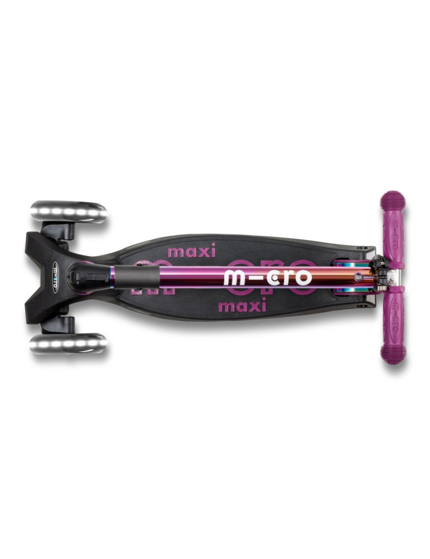 Micro Maxi Deluxe składana LED neochrome w fioletowym odcieniu