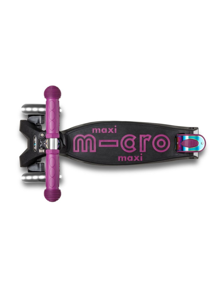 Micro Maxi Deluxe składana LED neochrome w fioletowym odcieniu