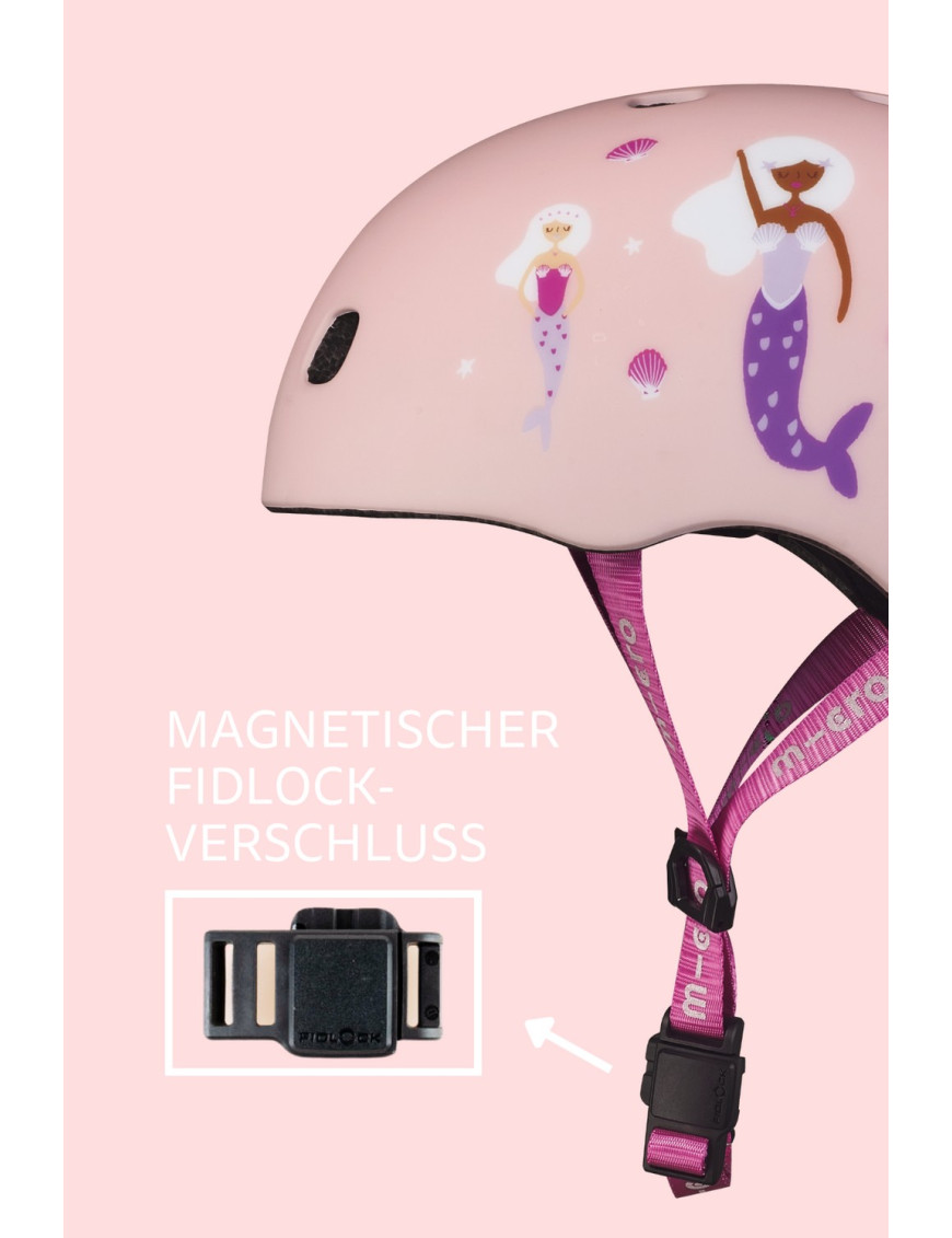 Kask MICRO typu orzeszek różowy w Syrenki