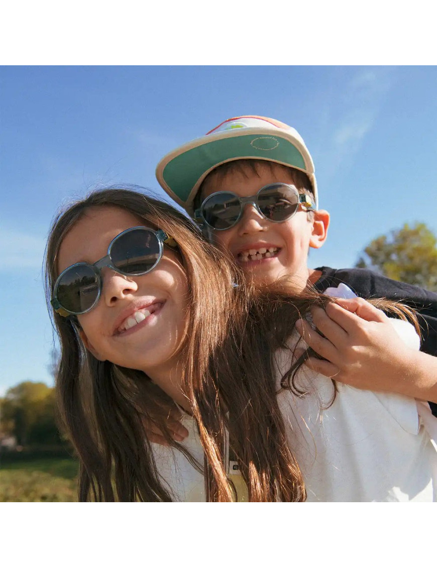 Elastyczne okulary przeciwsłoneczne POP Blue/Olive KI ET LA Elastyczne okulary przeciwsłoneczne POP Blue/Olive KI ET LA