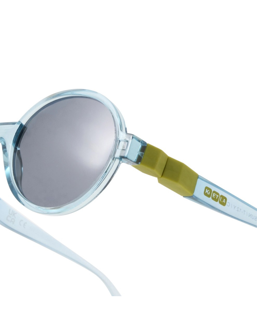 Elastyczne okulary przeciwsłoneczne POP Blue/Olive KI ET LA Elastyczne okulary przeciwsłoneczne POP Blue/Olive KI ET LA
