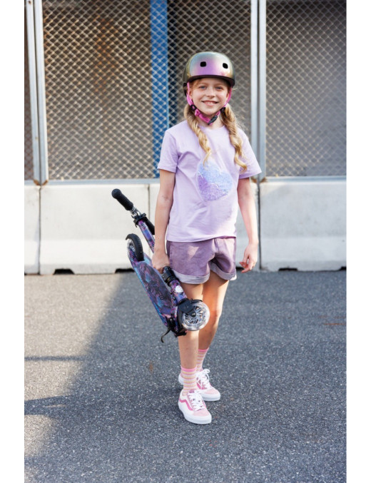Kask MICRO typu orzeszek Neochrome PINK