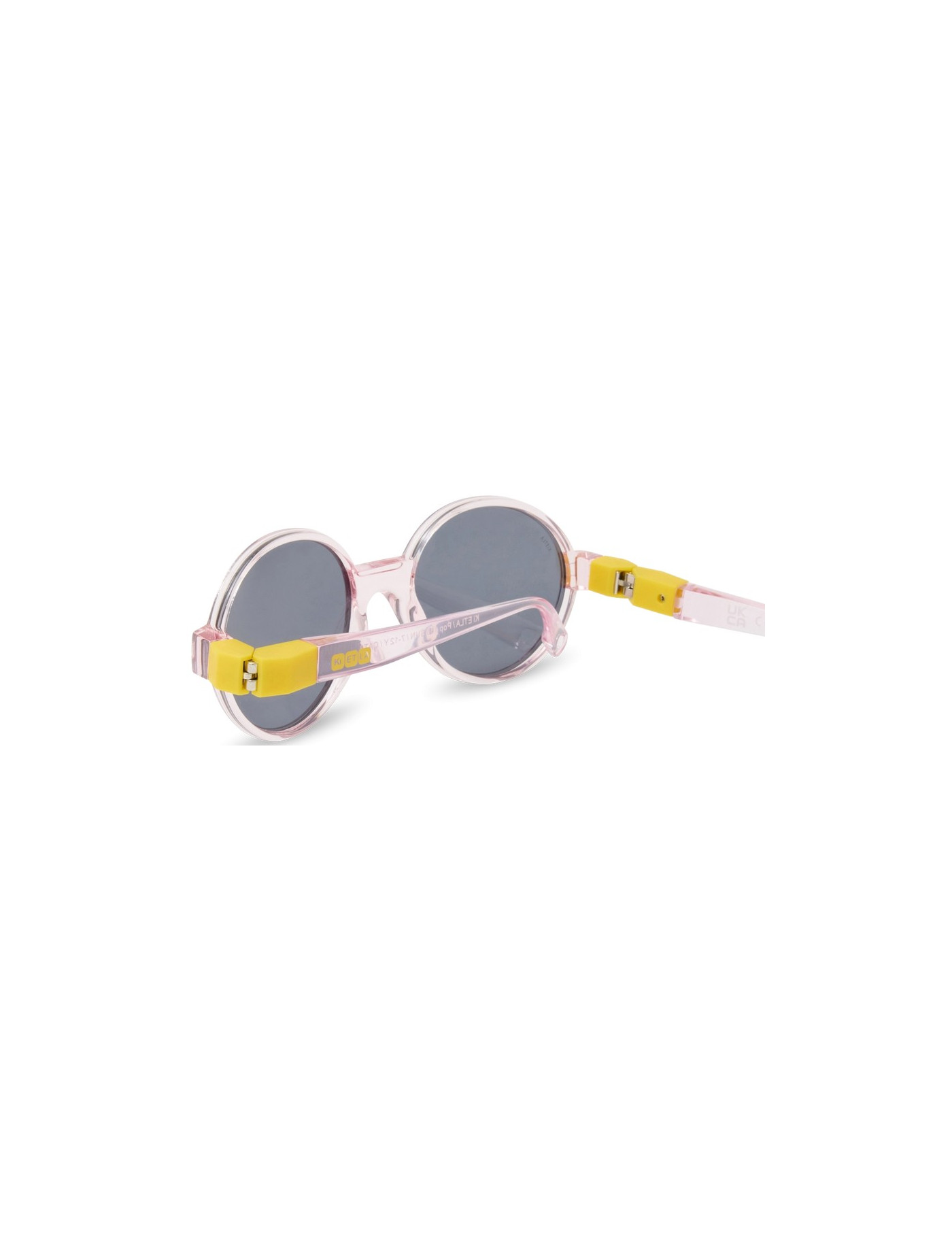 Elastyczne okulary przeciwsłoneczne POP Nude/Yellow KI ET LA