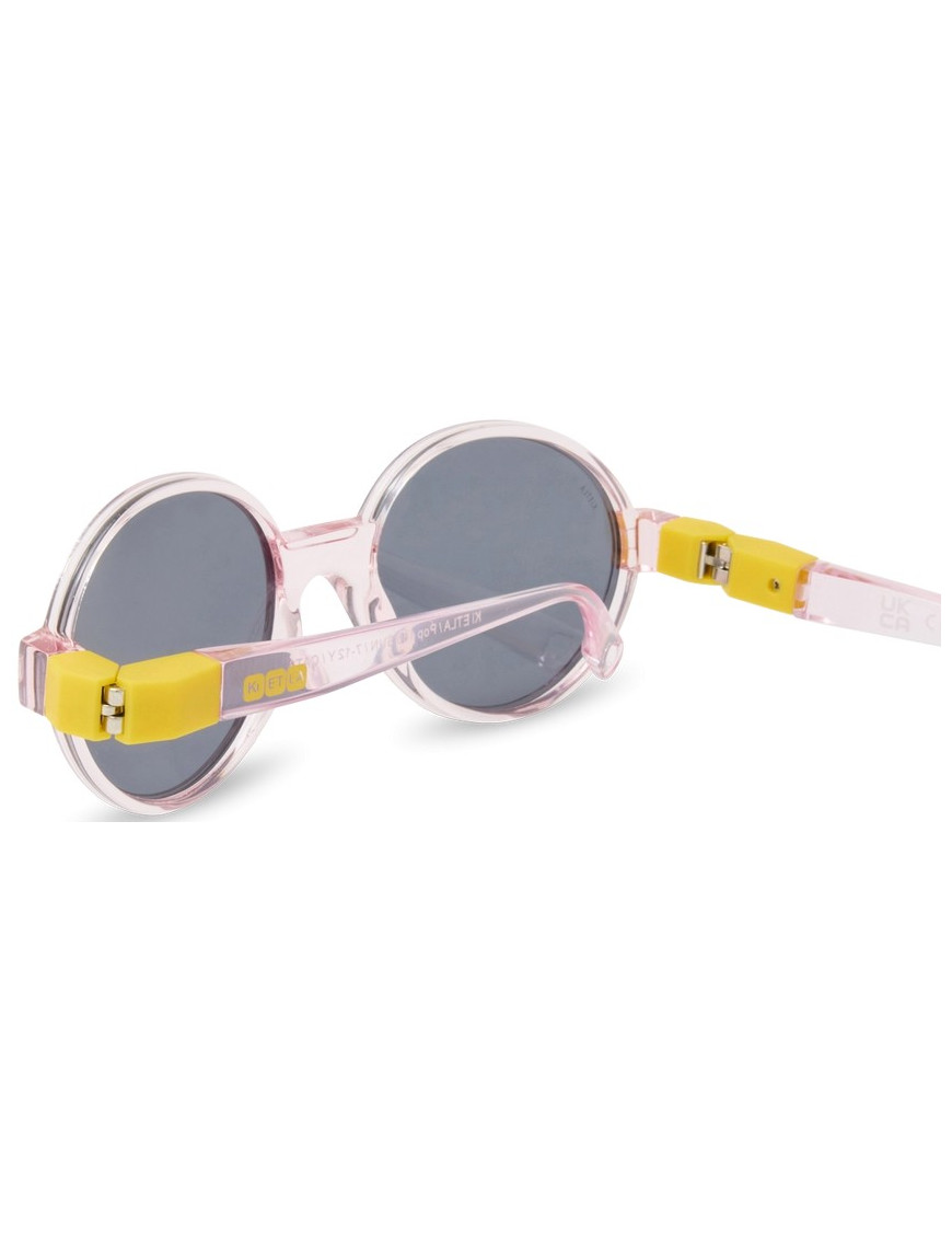 Elastyczne okulary przeciwsłoneczne POP Nude/Yellow KI ET LA
