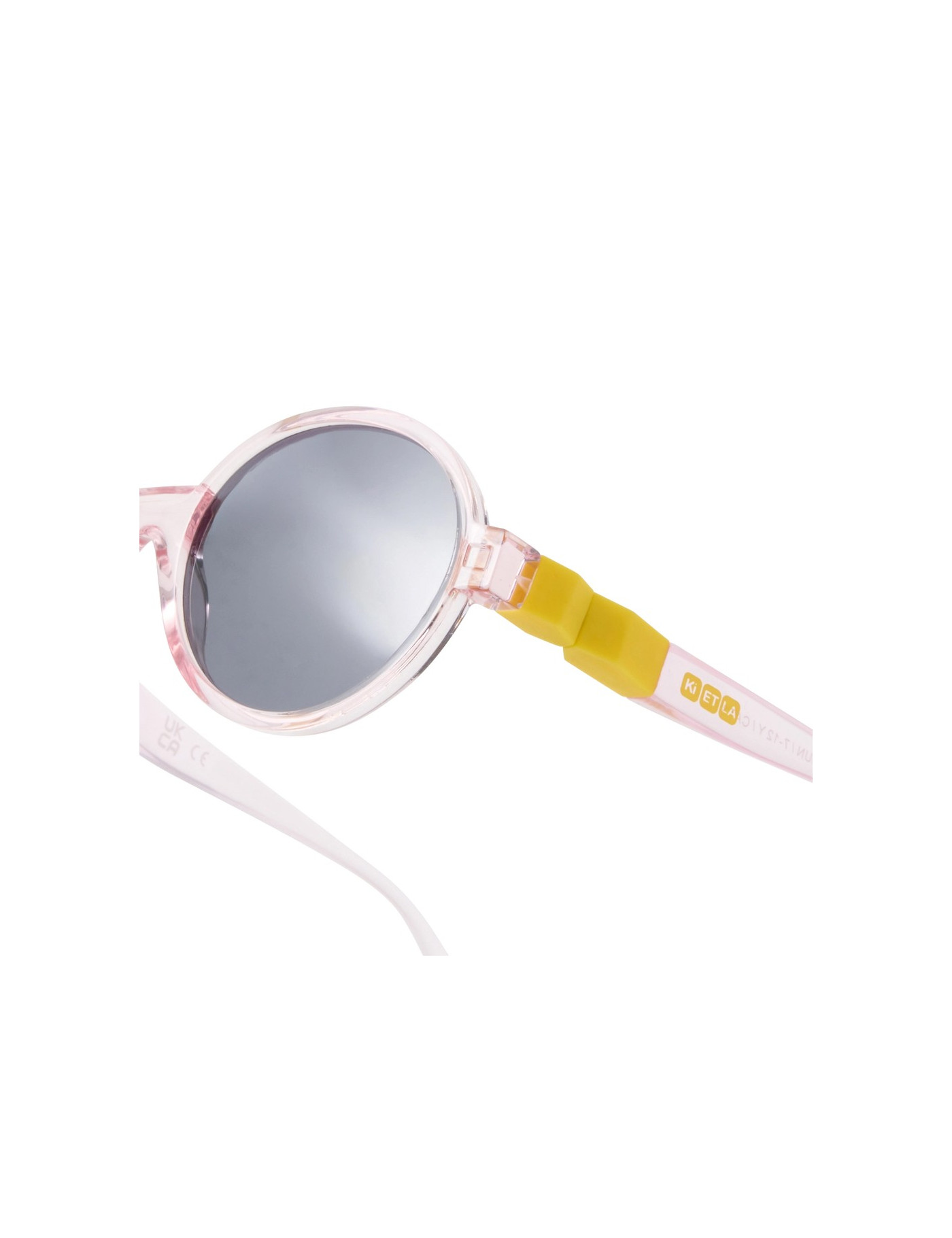Elastyczne okulary przeciwsłoneczne POP Nude/Yellow KI ET LA