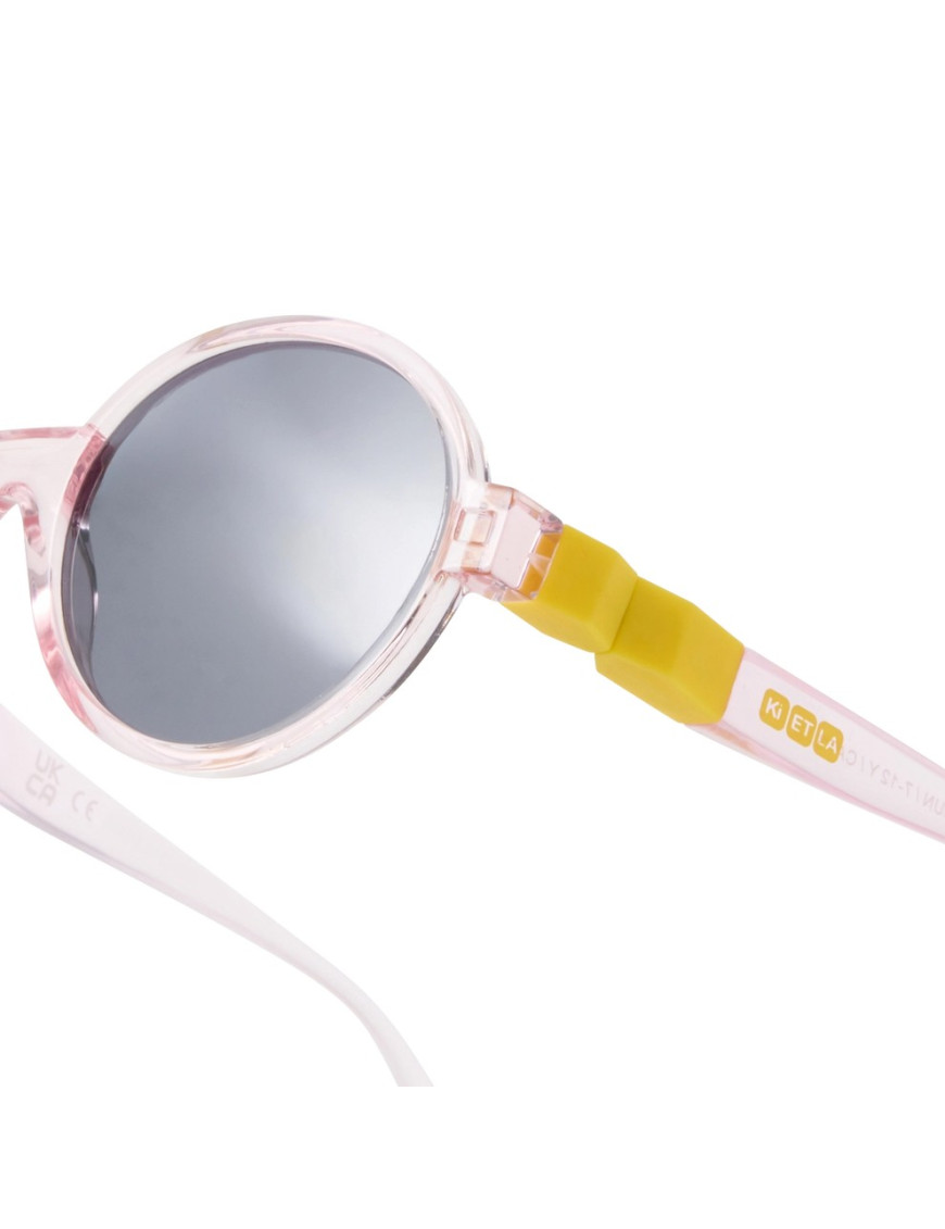 Elastyczne okulary przeciwsłoneczne POP Nude/Yellow KI ET LA