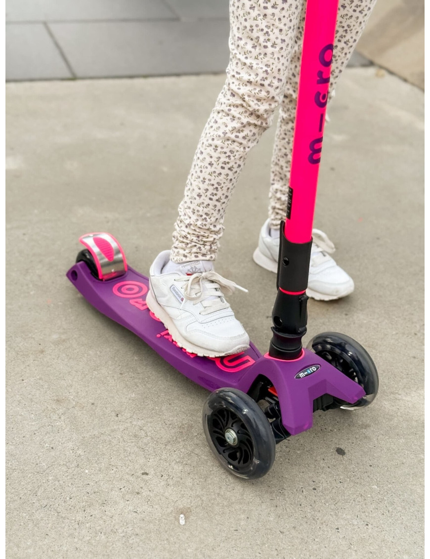 Micro Maxi Deluxe Foldable Neon LED pink