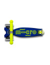 Micro hulajnoga składana MAXI Deluxe foldable neon LED - yellow