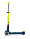 Micro hulajnoga składana MAXI Deluxe foldable neon LED - yellow