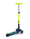 Micro hulajnoga składana MAXI Deluxe foldable neon LED - yellow